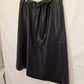 Cable Faux Leather Midi Skirt Size 14 by SwapUp-Online Second Hand Store-Online Thrift Store
