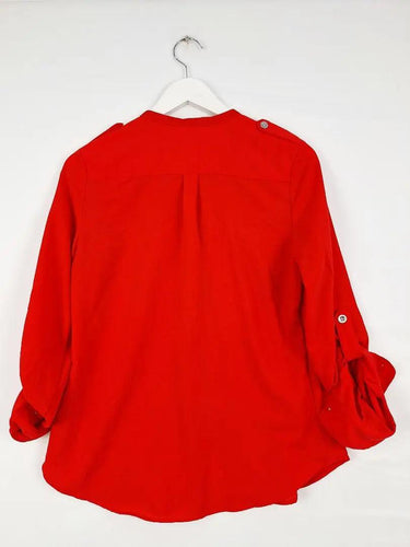 Calvin Klein Bright Cargo Button Up Shirt Size S by SwapUp-Online Second Hand Store-Online Thrift Store