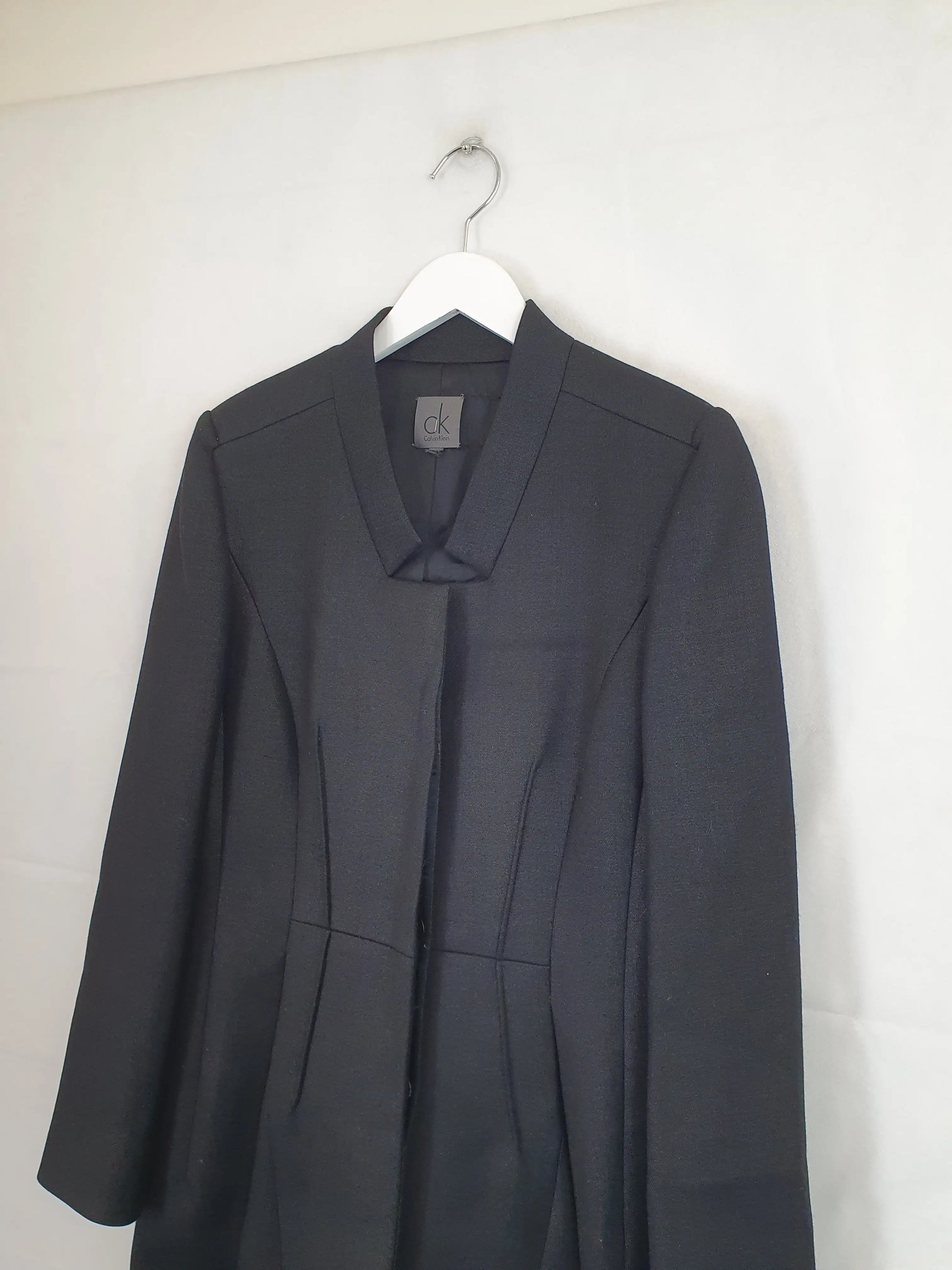 Calvin Klein Charcoal Coat Size 10 by SwapUp-Online Second Hand Store-Online Thrift Store