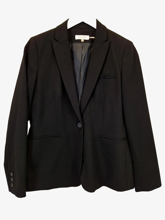Calvin Klein Classic Sophisticated Office Blazer Size 6 by SwapUp-Online Second Hand Store-Online Thrift Store