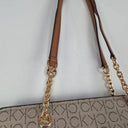 Calvin Klein Luxe Almond Shoulder Tote Bag by SwapUp-Online Second Hand Store-Online Thrift Store