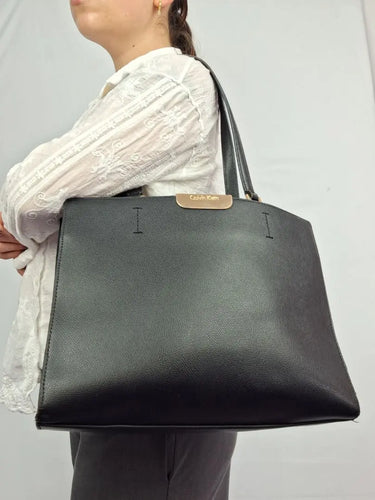 Calvin Klein Medium Multi Compartment Tote Bag Size None by SwapUp-Online Second Hand Store-Online Thrift Store