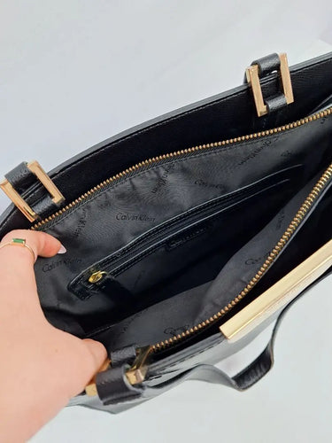 Calvin Klein Medium Multi Compartment Tote Bag Size None by SwapUp-Online Second Hand Store-Online Thrift Store