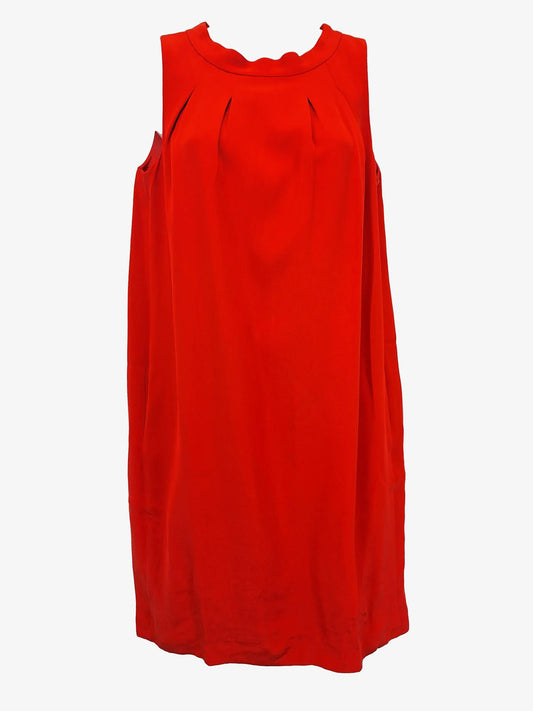 Calvin Klein Silk Yoke Style Mini Dress Size 10 by SwapUp-Online Second Hand Store-Online Thrift Store