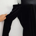 Calvin Klein Velour Cold Shoulder Top Size L by SwapUp-Online Second Hand Store-Online Thrift Store