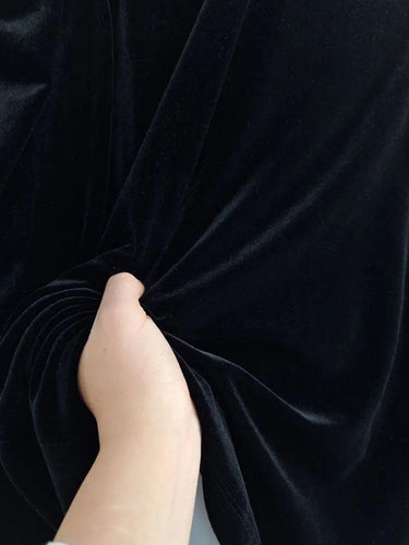 Calvin Klein Velour Cold Shoulder Top Size L by SwapUp-Online Second Hand Store-Online Thrift Store