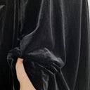 Calvin Klein Velour Cold Shoulder Top Size L by SwapUp-Online Second Hand Store-Online Thrift Store