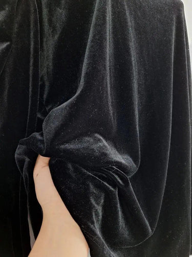 Calvin Klein Velour Cold Shoulder Top Size L by SwapUp-Online Second Hand Store-Online Thrift Store