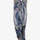 Camilla Silk Tie Front Resort Maxi Dress Size OSFA by SwapUp-Online Second Hand Store-Online Thrift Store