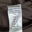 Camilla and Marc Relaxed Dusty Brown Logo T-shirt Size 8 by SwapUp-Online Second Hand Store-Online Thrift Store