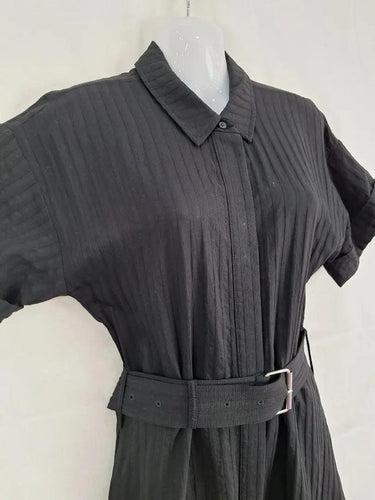 Camilla and Marc Striped Classic Belted Shirt Maxi Dress Size 10 by SwapUp-Online Second Hand Store-Online Thrift Store
