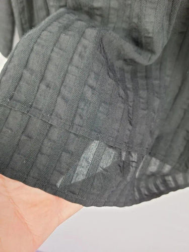 Camilla and Marc Textured Stripe Drop Waist Mini Dress Size 10 by SwapUp-Online Second Hand Store-Online Thrift Store