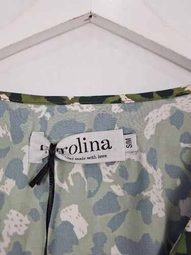 Carolina Camo Animal Print Top Size s/m by SwapUp-Online Second Hand Store-Online Thrift Store