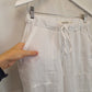 Carolina Relaxed Linen Beach Pants Size M by SwapUp-Online Second Hand Store-Online Thrift Store