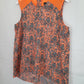 Caroline Morgan Floral Mesh Top Size 16 by SwapUp-Online Second Hand Store-Online Thrift Store