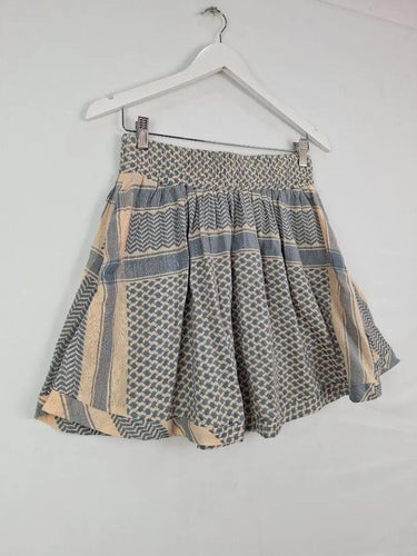 Cecilie Copenhagen Iconic Summer Gathered Cotton Mini Skirt Size S by SwapUp-Online Second Hand Store-Online Thrift Store