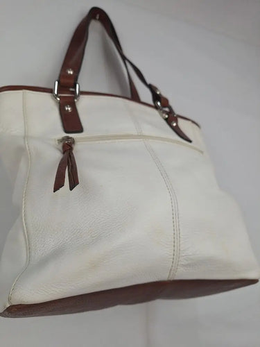 Cellini Contrast Medium Tote Handbag Size None by SwapUp-Online Second Hand Store-Online Thrift Store
