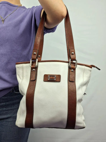 Cellini Contrast Medium Tote Handbag Size None by SwapUp-Online Second Hand Store-Online Thrift Store