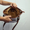 Cellini Contrast Medium Tote Handbag Size None by SwapUp-Online Second Hand Store-Online Thrift Store