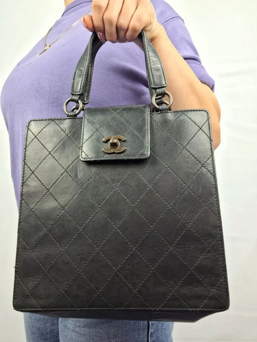 Chanel Chanel Matelasse Quilted Top Handle Bag Size NONE by SwapUp-Online Second Hand Store-Online Thrift Store