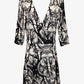 Charlie Brown Dark Forest Wrap Midi Dress Size 10 by SwapUp-Online Second Hand Store-Online Thrift Store