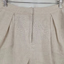 Charlie Holiday Beige Tailored Hemp Blend Shorts Size L by SwapUp-Online Second Hand Store-Online Thrift Store