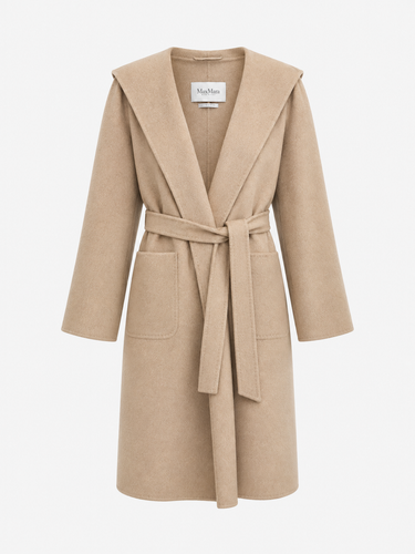 MaxMara Authenticated Luxurious Lilia Cashmere Coat Size XXS