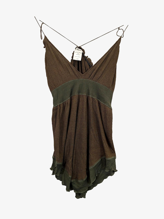 Chloe Delicate Forest Tank Top Size S by SwapUp-Online Second Hand Store-Online Thrift Store