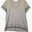 Chloé Essential V Neck T-shirt Size 10 by SwapUp-Online Second Hand Store-Online Thrift Store
