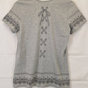 Chloé Essential V Neck T-shirt Size 10 by SwapUp-Online Second Hand Store-Online Thrift Store
