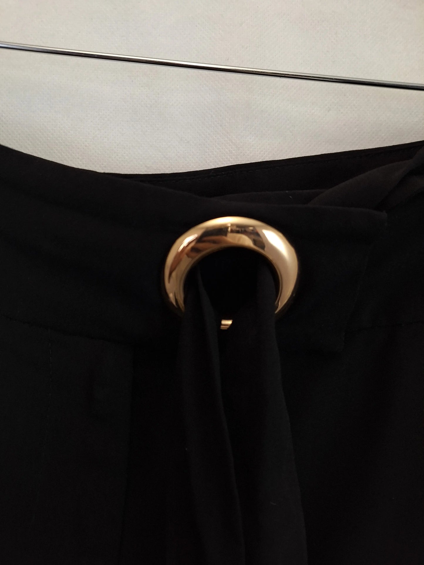 City Chic Belted Gold Ring Relaxed  Pants Size 18 by SwapUp-Online Second Hand Store-Online Thrift Store