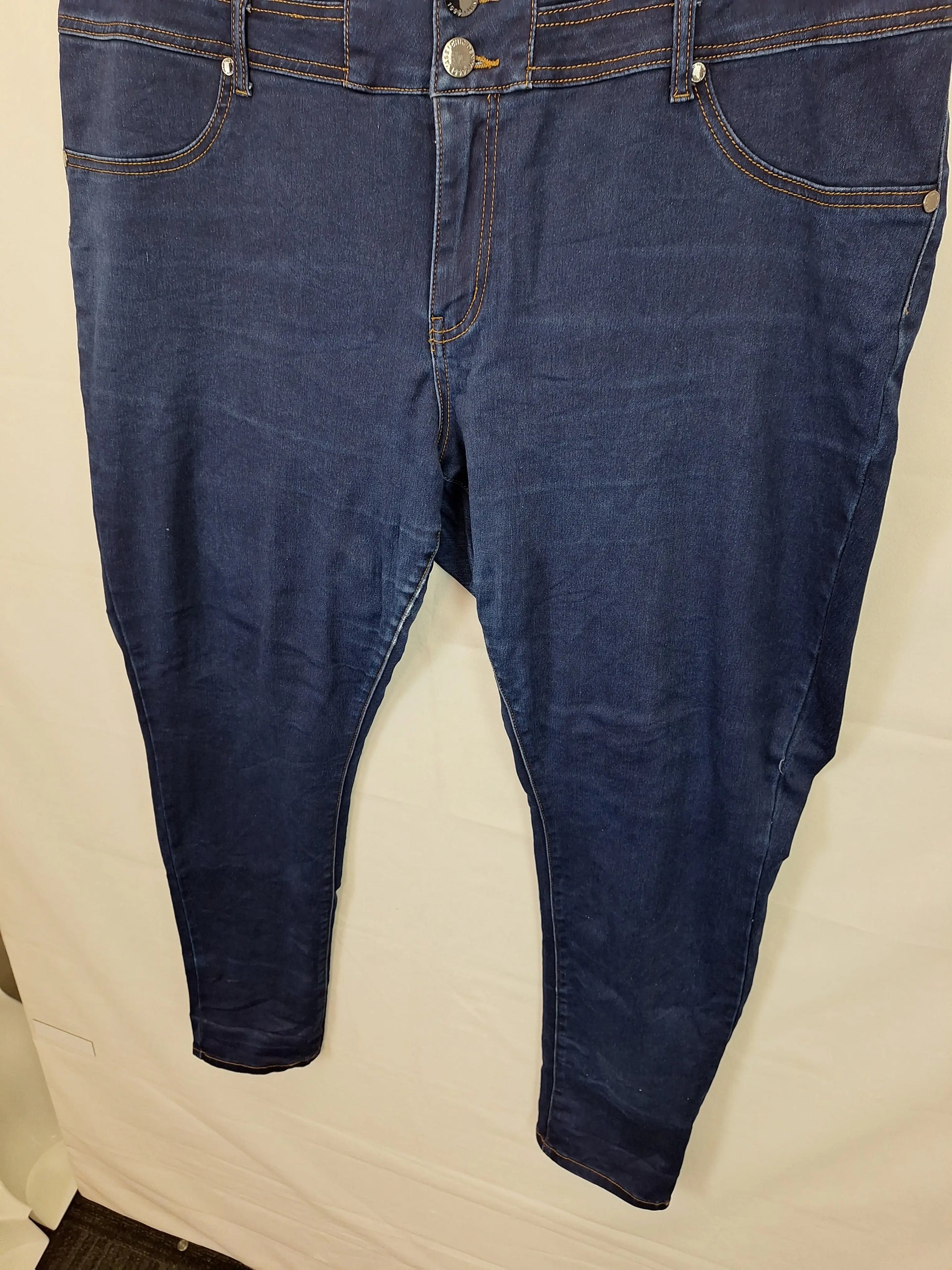 City Chic Dark Wash Skinny Denim Jeans Size 20 by SwapUp-Online Second Hand Store-Online Thrift Store