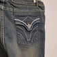 City Chic Distressed Dark Denim  Jeans Size 22 by SwapUp-Online Second Hand Store-Online Thrift Store