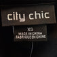 City Chic Faux Leather Funky Cindy Mini Dress Size 14 by SwapUp-Online Second Hand Store-Online Thrift Store