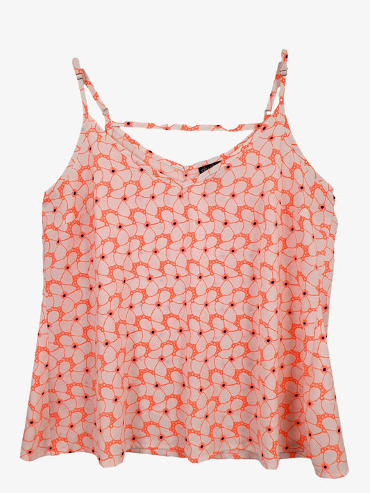 City Chic Floral Cami Top Size L Plus by SwapUp-Online Second Hand Store-Online Thrift Store