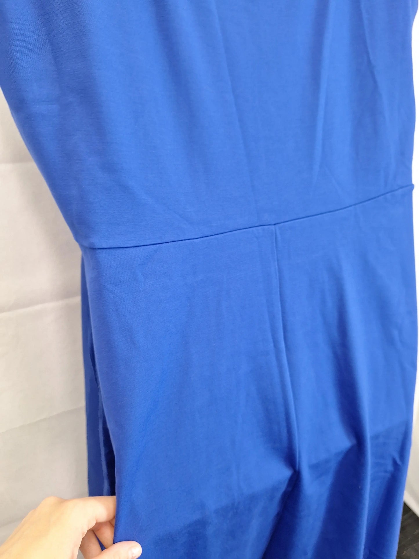 City Chic French Blue Scoop A-line Maxi Dress Size 22 by SwapUp-Online Second Hand Store-Online Thrift Store