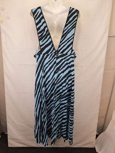 City Chic Pinafore Striped Frill Maxi Dress Size 22 by SwapUp-Online Second Hand Store-Online Thrift Store