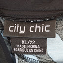City Chic Pinafore Striped Frill Maxi Dress Size 22 by SwapUp-Online Second Hand Store-Online Thrift Store