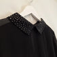 City Chic Sequin Collared Relaxed Top Size 16 by SwapUp-Online Second Hand Store-Online Thrift Store