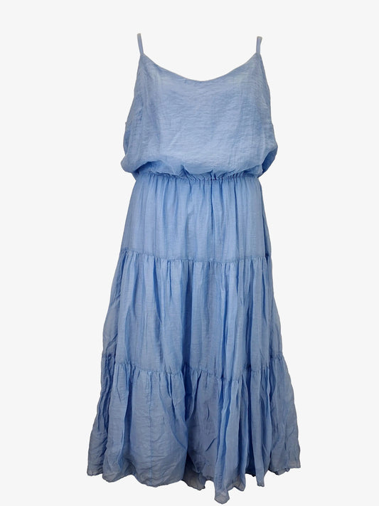 City Chic Tiered Summer Strappy Midi Dress Size 14 by SwapUp-Online Second Hand Store-Online Thrift Store