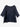 Clarity Floral textured Relaxed Fit Navy Linen Top Size XL by SwapUp-Online Second Hand Store-Online Thrift Store