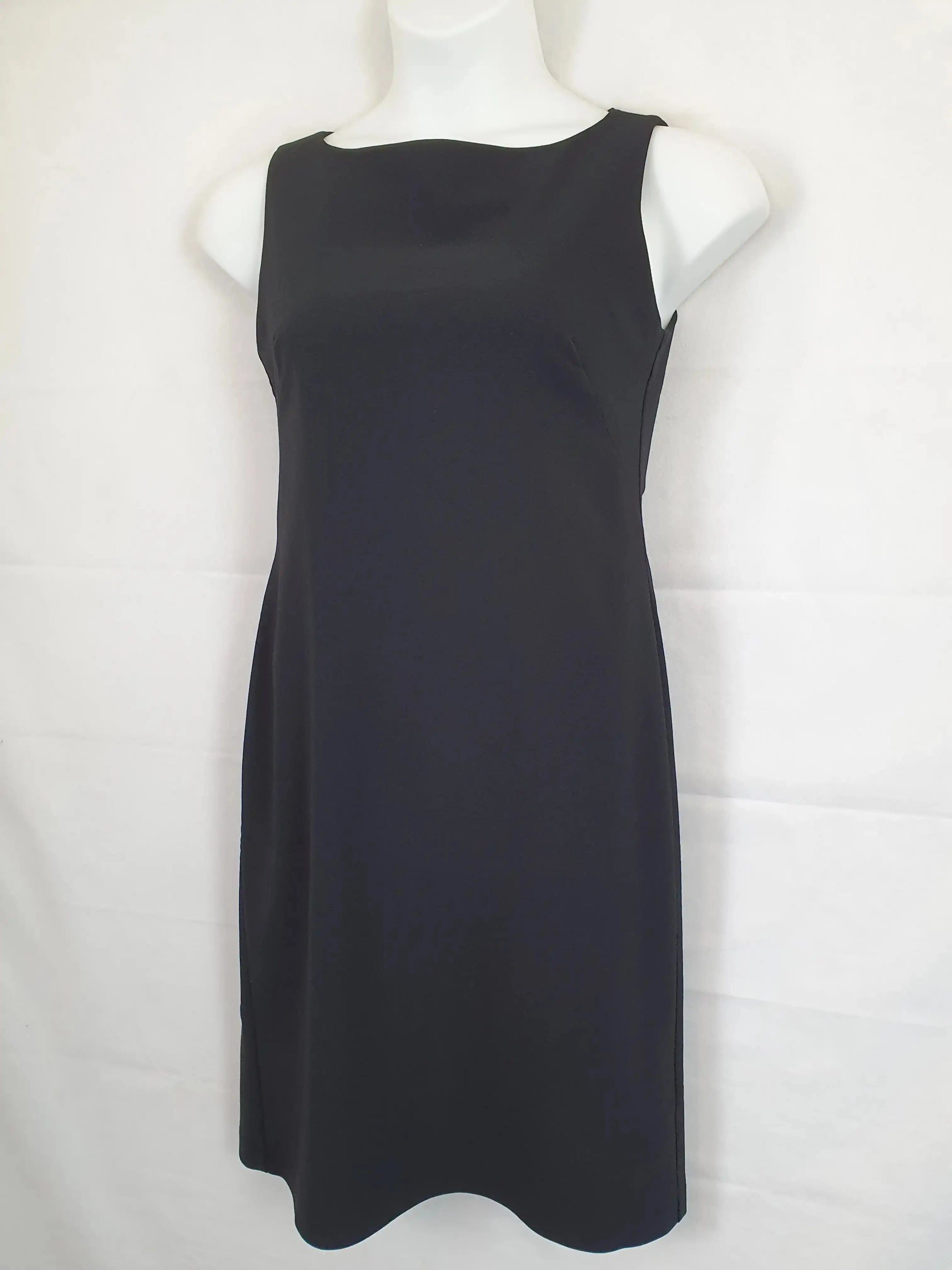 Club Petites Classic Little Black Dress Mini Dress Size 12 Petite by SwapUp-Online Second Hand Store-Online Thrift Store
