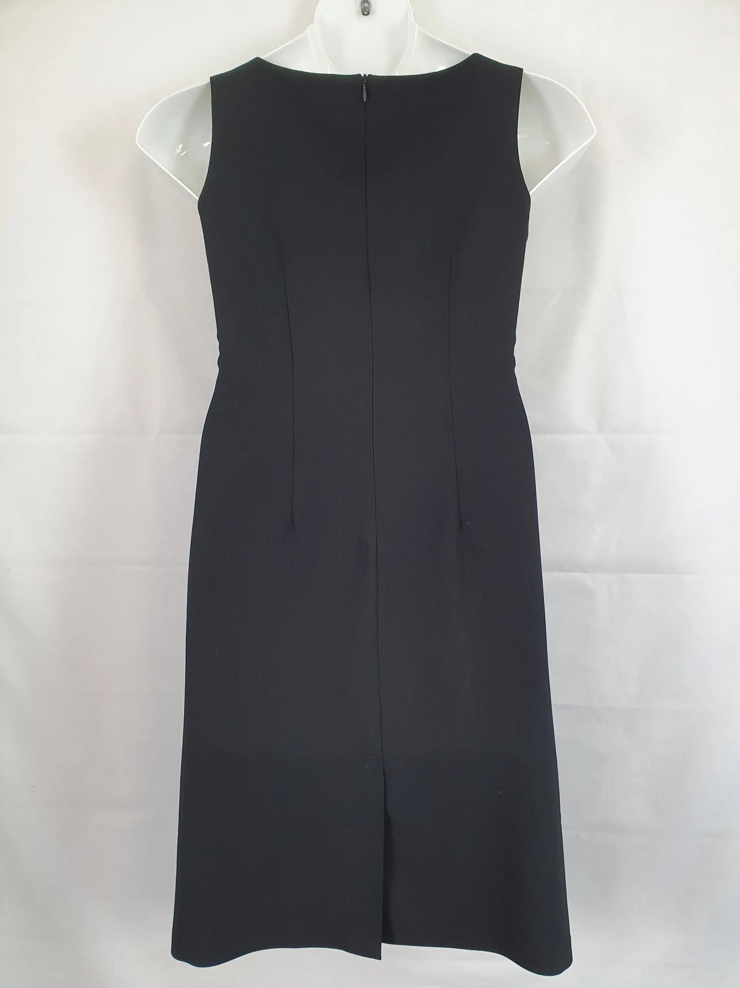 Club Petites Classic Little Black Dress Mini Dress Size 12 Petite by SwapUp-Online Second Hand Store-Online Thrift Store