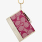 Coach Classic Monogram Fuchsia Wallet by SwapUp-Online Second Hand Store-Online Thrift Store