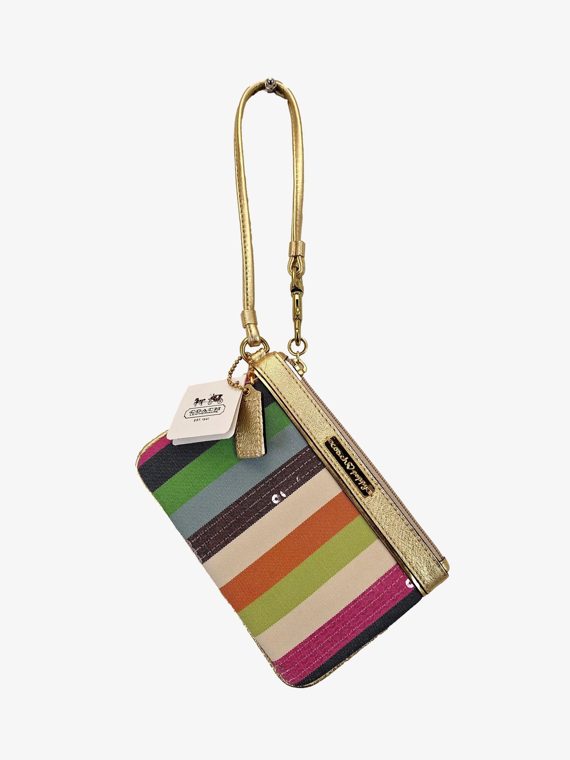 Coach Spring Bloom Stripe by SwapUp-Online Second Hand Store-Online Thrift Store