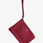 Coach Stylish Magenta Corner Zip Wristlet by SwapUp-Online Second Hand Store-Online Thrift Store