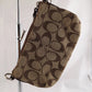 Coach Vintage Monogram Wristlet Size OSFA by SwapUp-Online Second Hand Store-Online Thrift Store