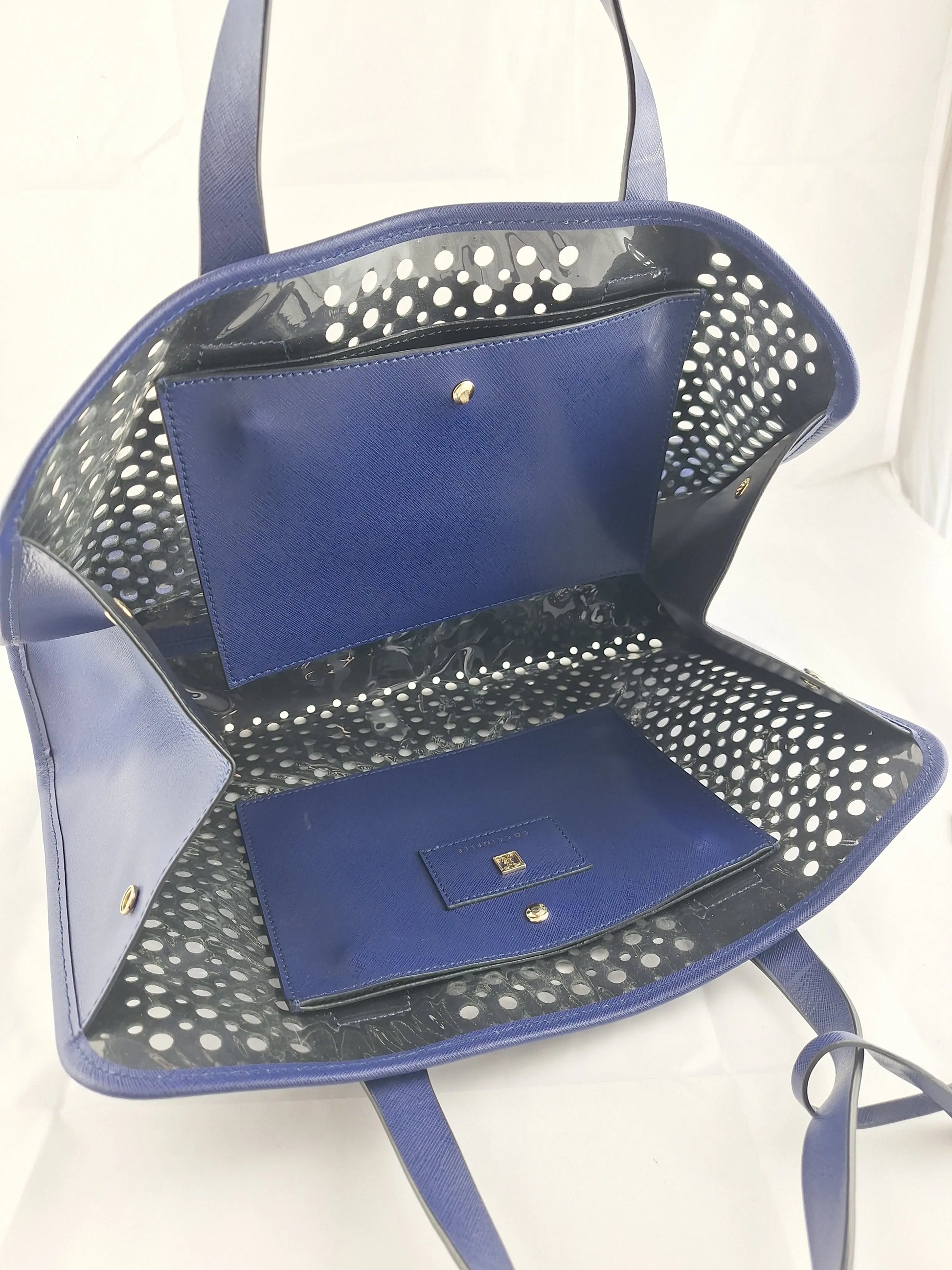 Coccinelle Cobalt Bubble Tote Bag Size OSFA by SwapUp-Online Second Hand Store-Online Thrift Store