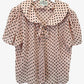Collectif Sheer Polka Dot  Top Size XL by SwapUp-Online Second Hand Store-Online Thrift Store
