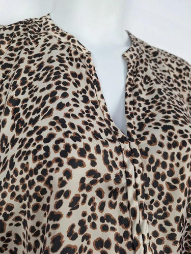 Commonry Cheetah Shirred Loose Dress Size 14 by SwapUp-Online Second Hand Store-Online Thrift Store